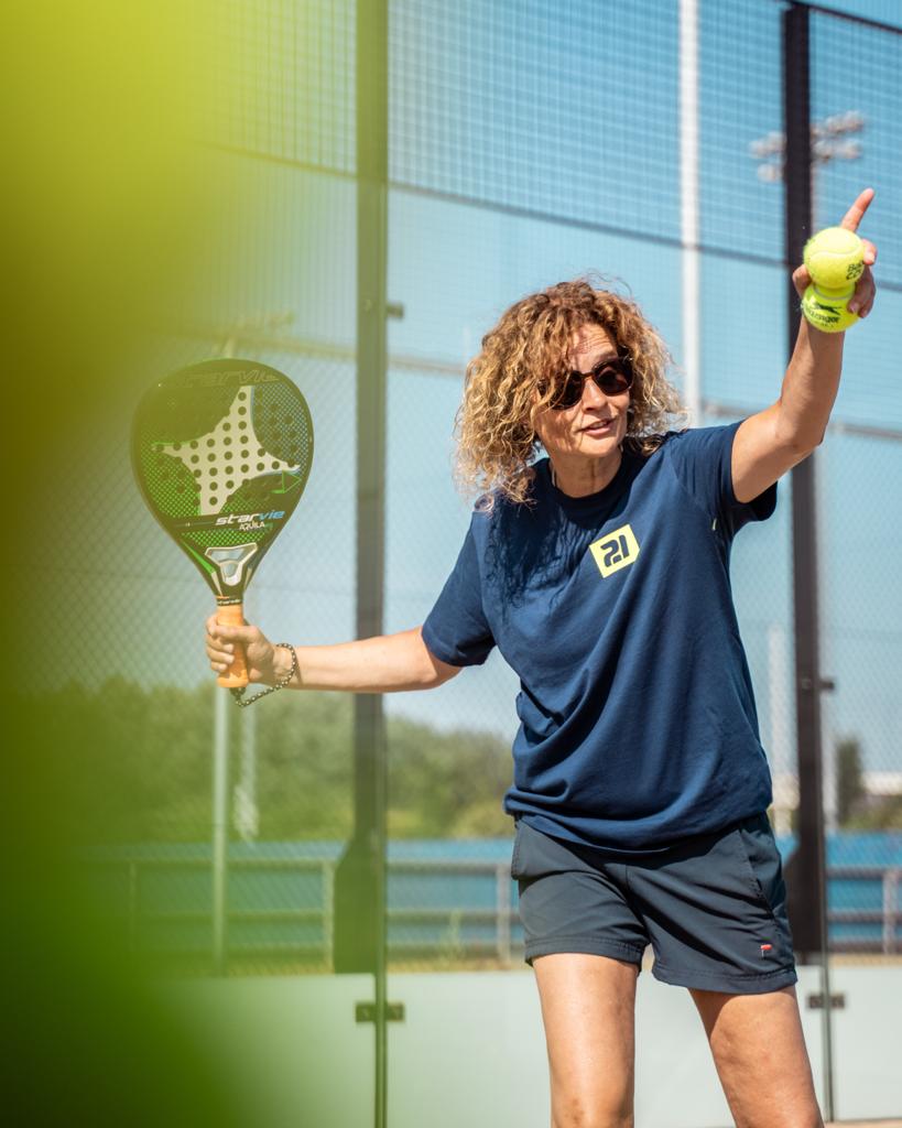 Padel les.
